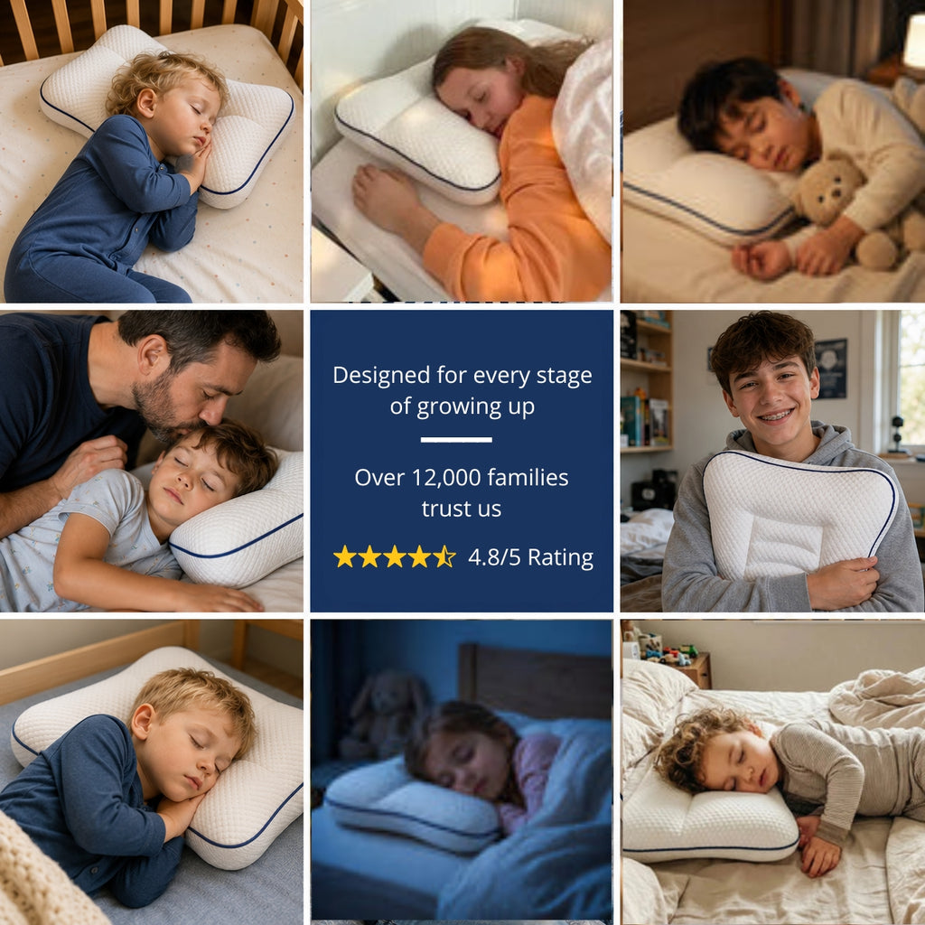 Trizelle Iloa™: Kids Cervical & Airway Pillow