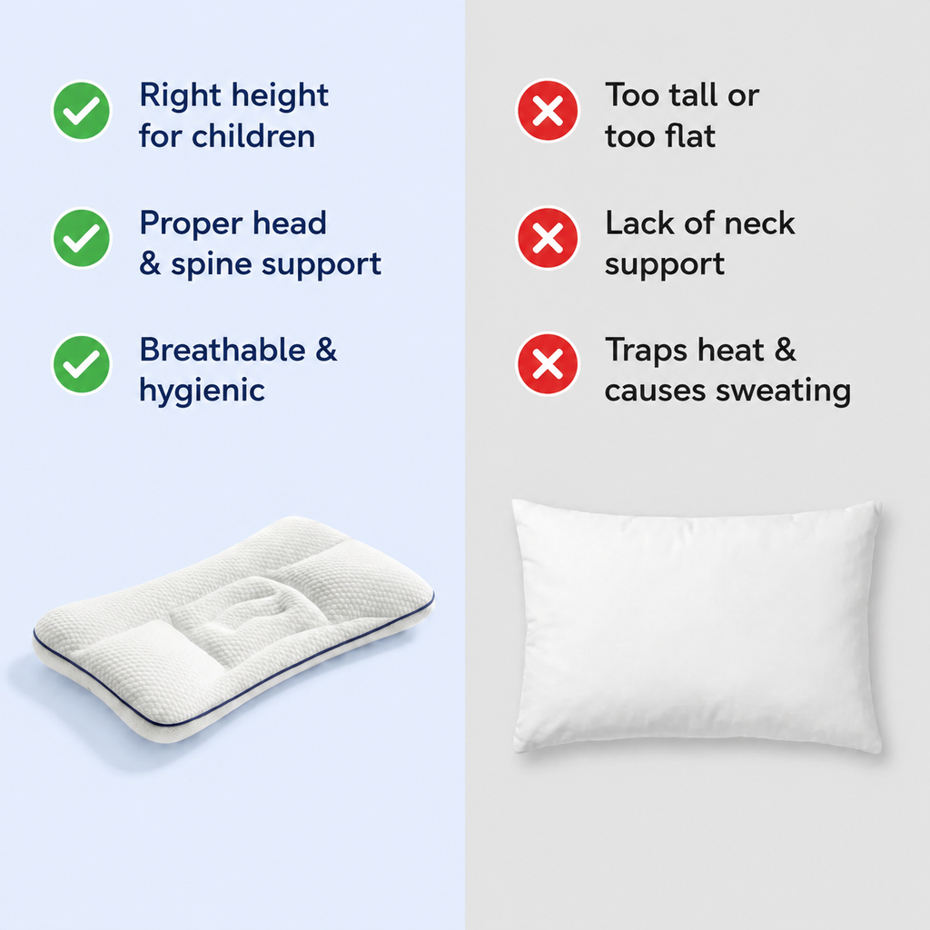 Trizelle Iloa™: Kids Cervical & Airway Pillow