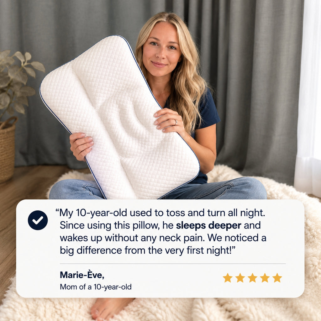 Trizelle Iloa™: Kids Cervical & Airway Pillow
