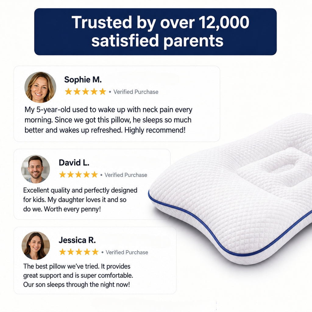 Trizelle Iloa™: Kids Cervical & Airway Pillow