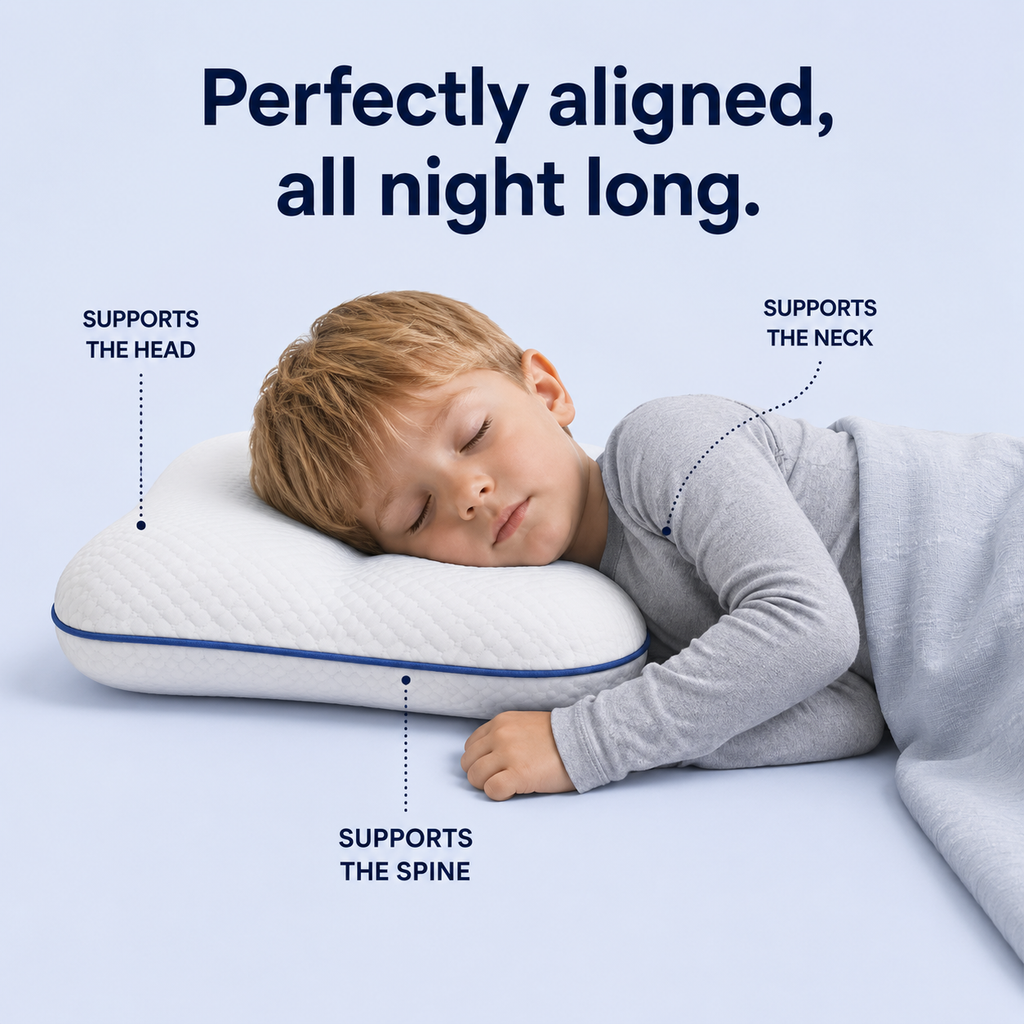 Trizelle Iloa™: Kids Cervical & Airway Pillow